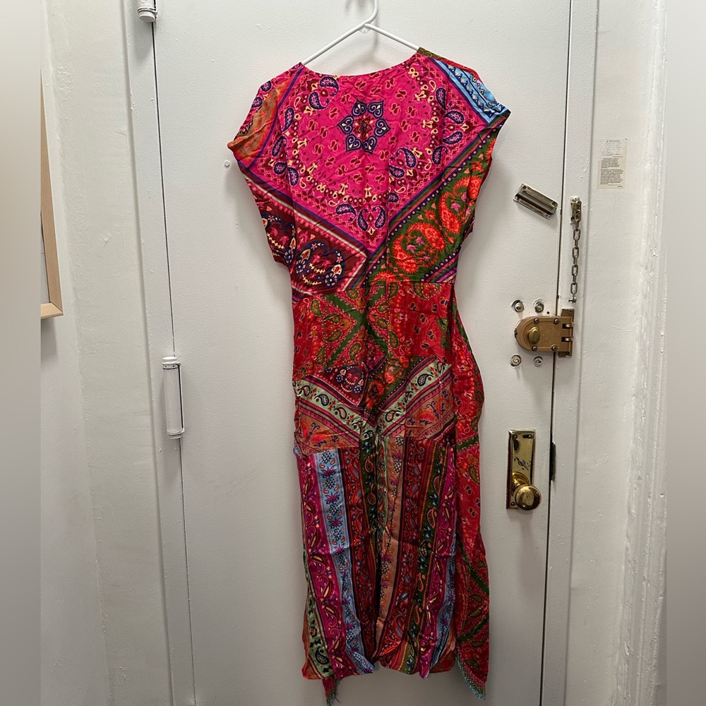 Farm Rio Midi Pattern Dress - Picture 4 of 4